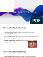 Historia de La Ortodoncia - Classroom