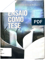 O ENSAIO COMO UMA TESE - Victor Gabriel Rodrigo