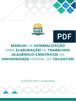 Manual Elaboração de Trabalho Científicos Da UFT 2022