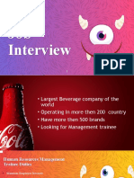 Section 04 Your ID 19104192 CocaCola Management Trainee