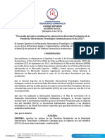 CONSEJO SUPERIOR Acuerdo No 023 Diciembre 6 Derechos Pecuniarios 2022