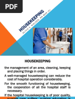 Housekeeping