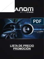 Lista de Precio Promoción Accesorios Eléctricos