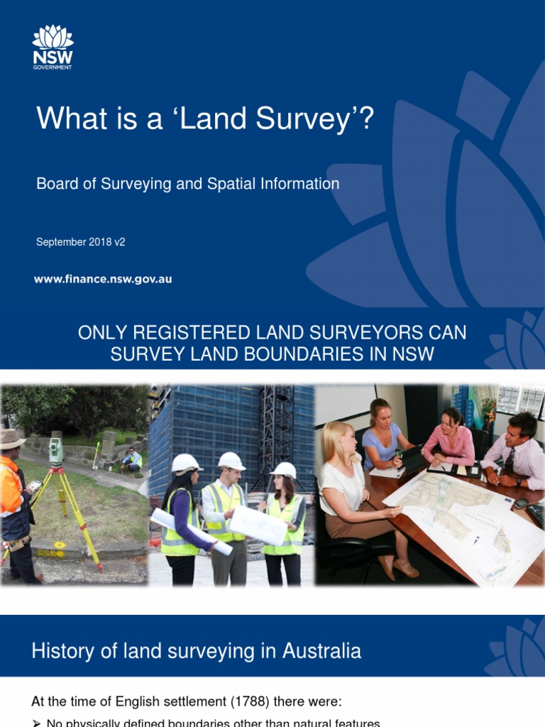 BOSSI - What Is A Land Survey - Document | PDF | Surveying | Justice