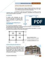 Estructuración con pórticos: elementos y criterios de diseño sismo-resistente