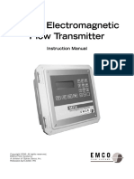 4411e Electromagnetic Flow Transmitter: Instruction Manual