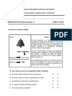 Práctica Conocimientos Previos. 3sa