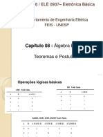 Álgebra de Boole - Teoremas e Postulados