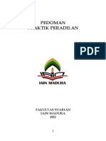 Buku Pedoman Praktikum Peradilan 2022