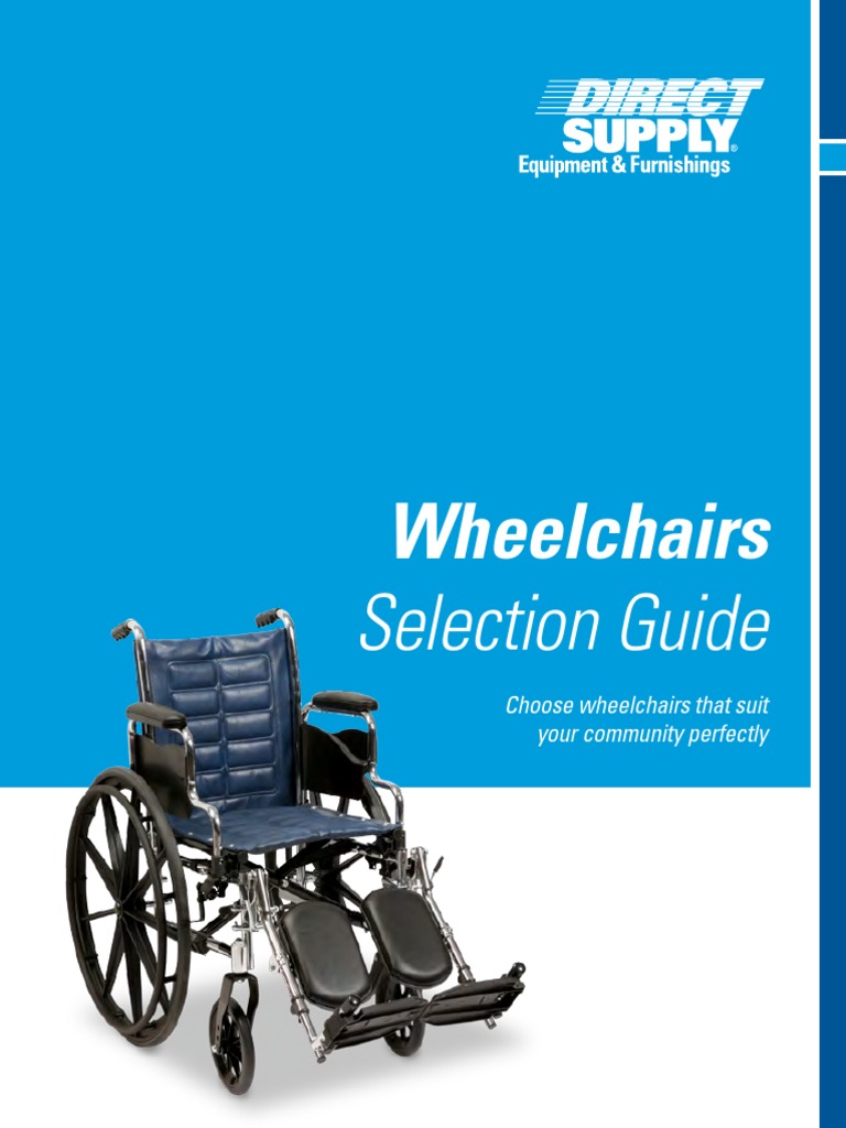 Wheelchairs Selection Guide PDF Wheelchair Chair