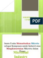 Pendahuluan Mikrobiologi Industri D3