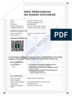 Profil Perseroan PT Asha Ramas Anugerah