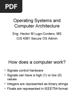 Operating Systems and Computer Architecture: Eng. Hector M Lugo-Cordero, MS CIS 4361 Secure OS Admin