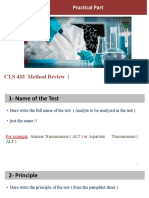 Practical Part: CLS 433 Method Review