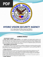 Hydro Vision Security Agency: 37-1 E. Jacinto Street, Old Albay, Legazpi City, Philippines