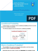 Conditional Probability Report