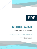 Modul Ajar IPA - Bumi Dan Tata Surya - Fase D