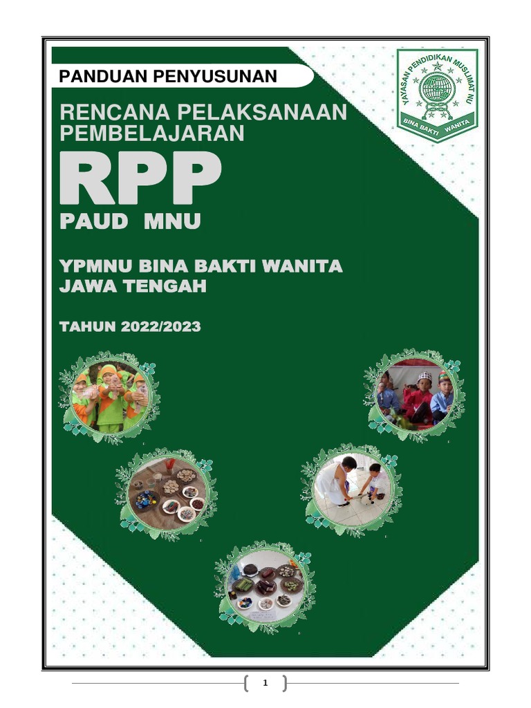 RPP Kurikulum KB - TK A - TK B Revisi Terbaru (26 Juli 2022) | PDF
