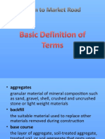 Farm To Market Road Terms Definitions