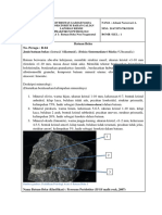 Borang Batuan Beku Non Fragmental - 4