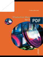 (Media Skills) Leslie Mitchell - Production Management For Television-Routledge (2009)
