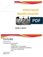 intracanal medicaments ppt by ADNIEL & GRACE 