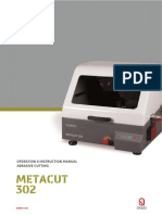 +metkon Metacut 302 Operation and Instruction Manual Mt18-02