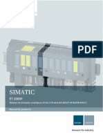 Et200sp Ai 8xi 2 4 Wire Ba Manual Es-ES Es-ES