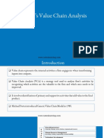 Porter's Value Chain Analysis