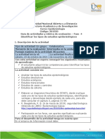 Guía de Actividades y Rúbrica de Evaluación - Unidad 3 - Fase 4 - Identificar Los Tipos de Estudios Epidemiológicos 