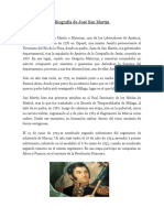 Biografía de José San Martin