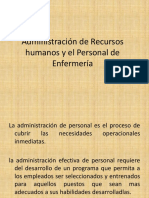 7-Administración de Recursos Humanos y El Personal de