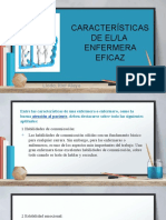 Características de una enfermera eficaz