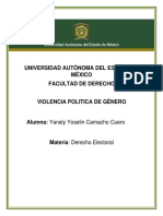 Violencia Política de Género.