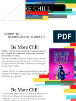 Be More Chill: Damien Miguel Mahumot GED104 - B21