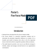 VCA porters five force modelpdf