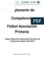 Reglamento de Futbol Prim. 2015-2016