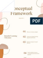 Conceptual Framework: Group 1