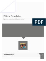 Blink Starlets: Other Services