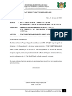 CARTA E INFORME FINAL Junio 2022