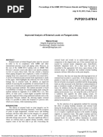 Improved Analysis of External Loads On Flanged Joints