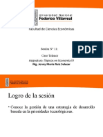 Semana 11 - Topicos en Economia IV