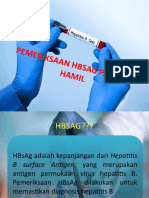 Pemeriksaan Hbsag Pada Ibu Hamil