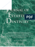 Journal Esthetic Dentistry 2000