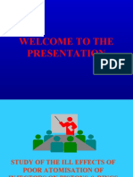 Welcome To The Presentation