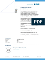 Product Sheet: Ductility Testing Machine