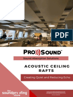 Pro-Sound Aborption Acoustic Rafts Brochure - KWmTHSVzT4i0MQorOCZE