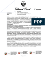 Tribunal Fiscal: Expediente #Interesado Casa Luker Del Peru S.A.C. Asunto Procedencia Fecha