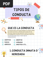 Actividad 5. Tipos de Conducta