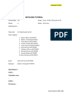 Notulensi Tutorial Pertemuan 1 (TUTOR F - Modul 4)